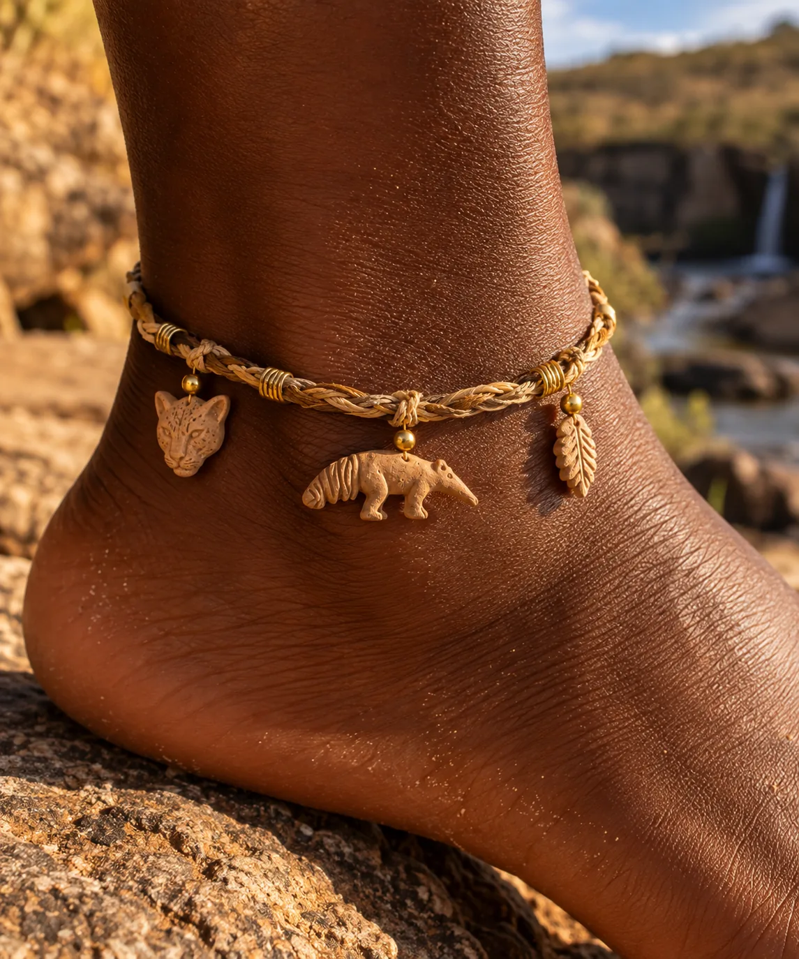 Pulseiras e pequenos símbolos